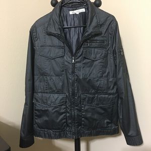 Kenneth Cole Black Utility Jacket